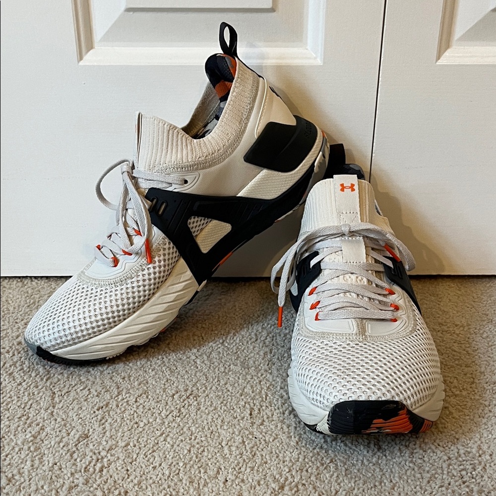 Men's Under Armour Project Rock 4 Marble athletic shoes